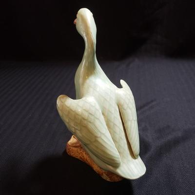Two Chinese Celadon Porcelain Ducks (O-KD)