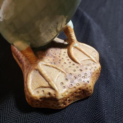 Two Chinese Celadon Porcelain Ducks (O-KD)
