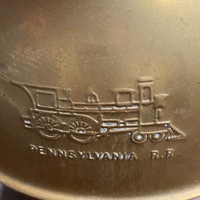 Pennsylvania railroad spitoon