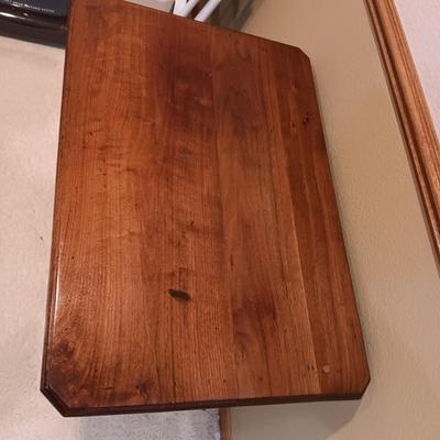 ANTIQUE CARVED WALNUT SIDE TABLE
