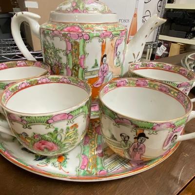 Beautiful asian tea/coffee set
