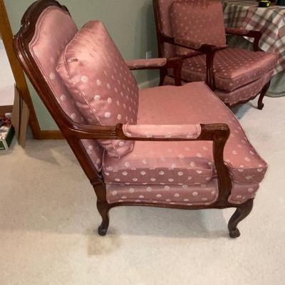 VINTAGE FRENCH STYLE SOFA ARM CHAIRS