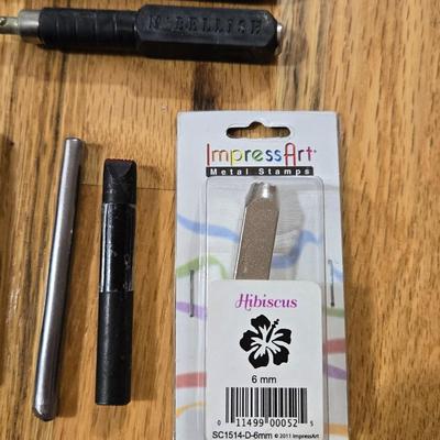 M. Bellish Eyelet Setters and Hole Punch, and Tools