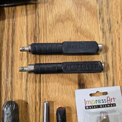 M. Bellish Eyelet Setters and Hole Punch, and Tools