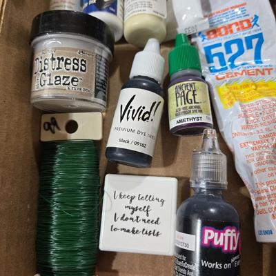 Mixed Lot of Art Making Supplies