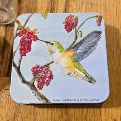 Metal Tins & Hanging Easter Deco