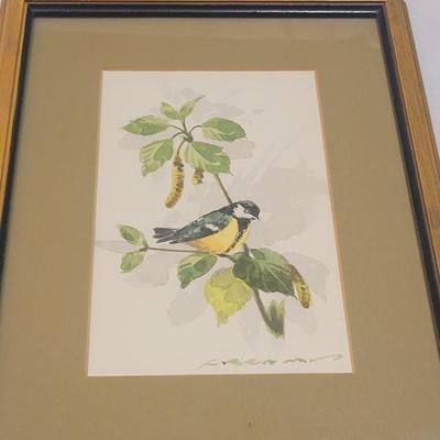 Water Color Bird Paintings (GB-EL)