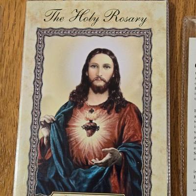 Prayer Cards and (1) Medallion Pendant