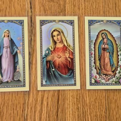 Prayer Cards and (1) Medallion Pendant