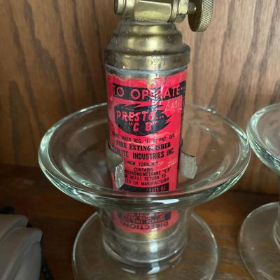 Alert system, Presto & vintage lighter