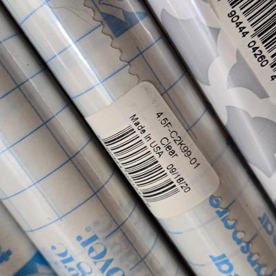 Large Lot of Contact Paper and Rubber Cabinet Liners