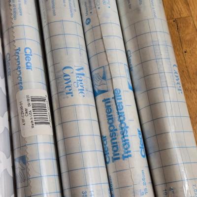 Large Lot of Contact Paper and Rubber Cabinet Liners