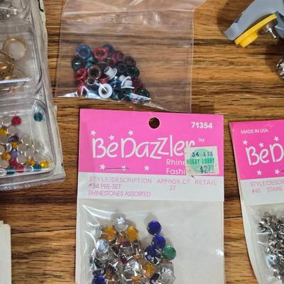 BeDazzler with Packages of New Jewels & Metal Studs