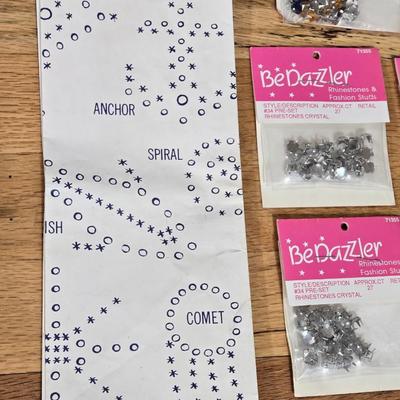 BeDazzler with Packages of New Jewels & Metal Studs