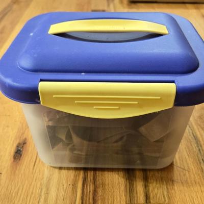 Mold Making Rubber Bands and Storage Container