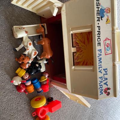 Fisher Price Family Farm, dolls and other misc toys
