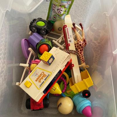 Fisher Price Family Farm, dolls and other misc toys