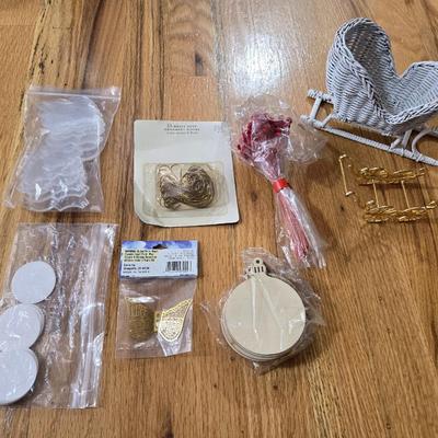 Christmas Ornament Making Materials