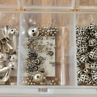 Sterling Silver Jewelry Making Lot