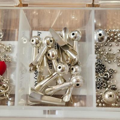 Sterling Silver Jewelry Making Lot
