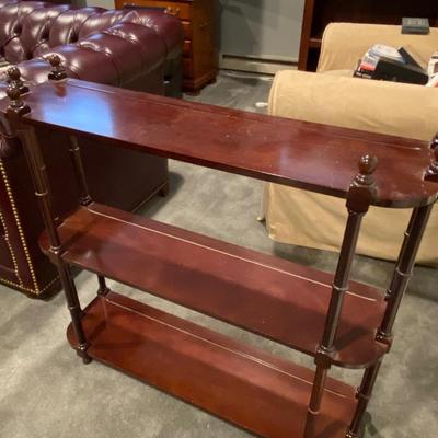 3 tier curio shelf