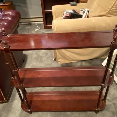 3 tier curio shelf