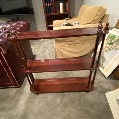 3 tier curio shelf