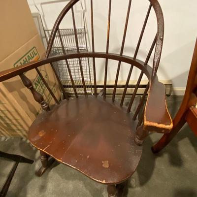 Windsor rocking chair