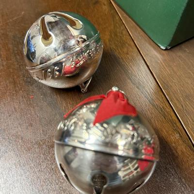 Entire box of 26 silver balls from over the years