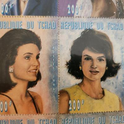 Jackie Kennedy Stamp Sheet