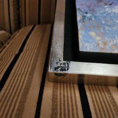 Original Art on Board - Pines in Snowstorm