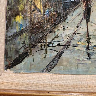 P.G. Tiele Original Oil on Canvas (L-EL)