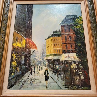 P.G. Tiele Original Oil on Canvas (L-EL)