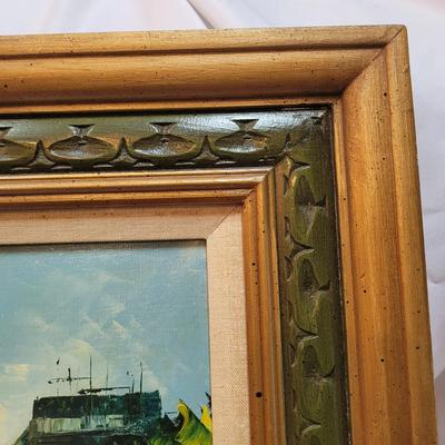 P.G. Tiele Original Oil on Canvas (L-EL)