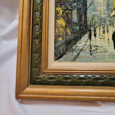P.G. Tiele Original Oil on Canvas (L-EL)