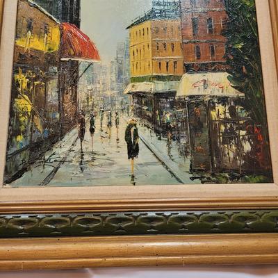 P.G. Tiele Original Oil on Canvas (L-EL)