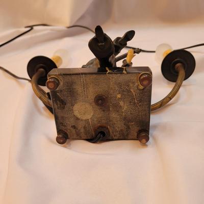 Art Deco Bronze and Marble Lamps (SR-EL)