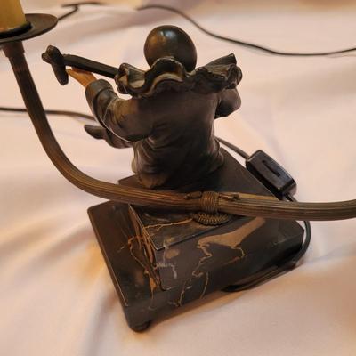 Art Deco Bronze and Marble Lamps (SR-EL)