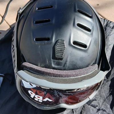 Moon Adult Ski Helmet -Adjustable - Skating helmet - Snowboard Helmet with Scott Snow Sport Googles and storage bags for both