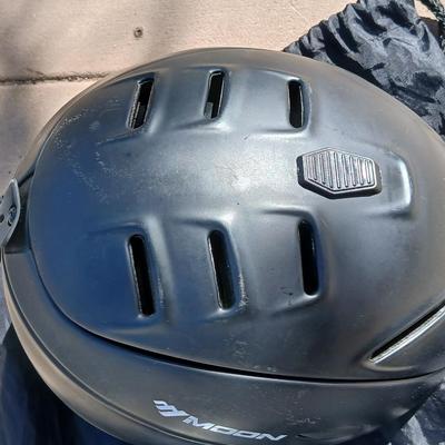 Moon Adult Ski Helmet -Adjustable - Skating helmet - Snowboard Helmet with Scott Snow Sport Googles and storage bags for both