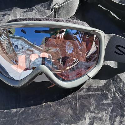 Moon Adult Ski Helmet -Adjustable - Skating helmet - Snowboard Helmet with Scott Snow Sport Googles and storage bags for both