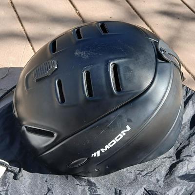 Moon Adult Ski Helmet -Adjustable - Skating helmet - Snowboard Helmet with Scott Snow Sport Googles and storage bags for both