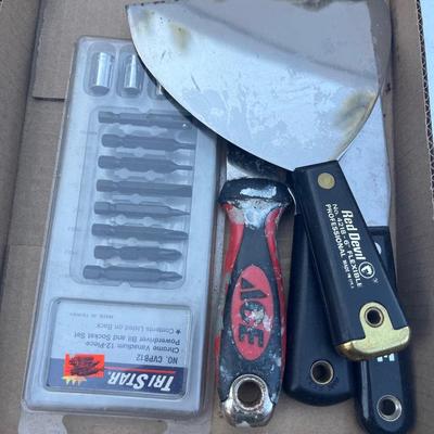 Paint scrappers drill bits