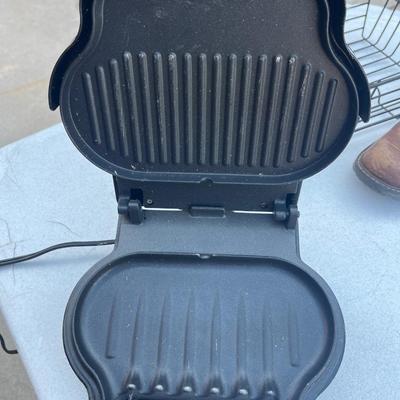 George Forman lean fat grilling machine