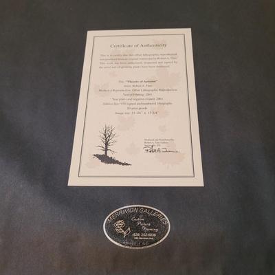 Robert A. Tino Signed and Numbered Print (L-EL)