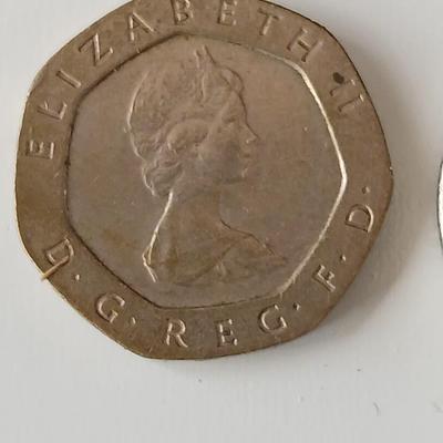 Remainder of Coins from around the world