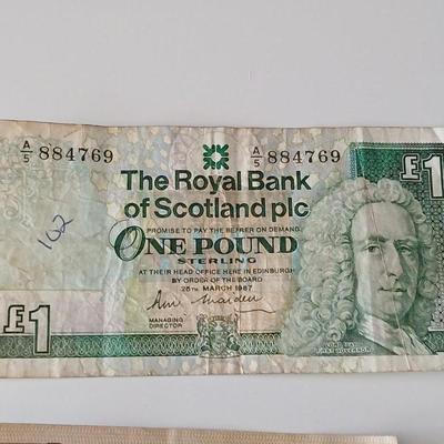Collection of bills from different countries
