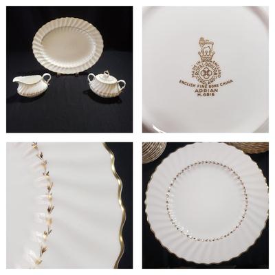 Royal Doulton-Adrian Style 12 pc China Set (O-KD)