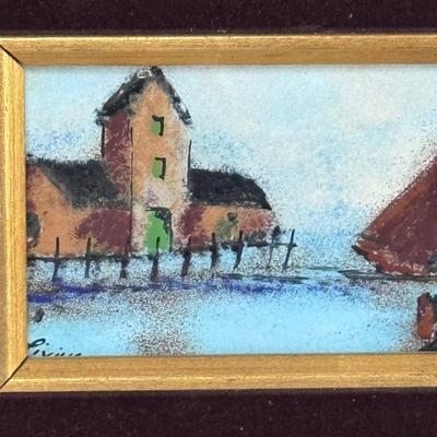 Two Paintings in Gold Ornate Frames (GB-DZ)