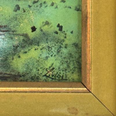 Two Paintings in Gold Ornate Frames (GB-DZ)